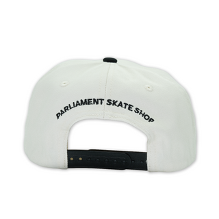 Parliament - City Cat Snapback Cap Ecru / Black