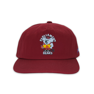 Parliament - Bears Snapback Cap Burgundy