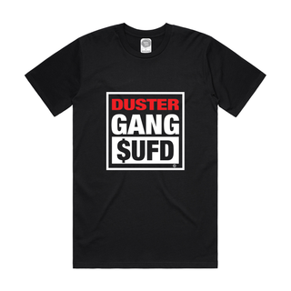 Duster Gang by Gimiks Born - Visions Tee - Black
