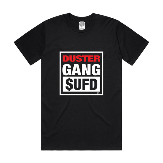 Duster Gang by Gimiks Born - Visions Tee - Black