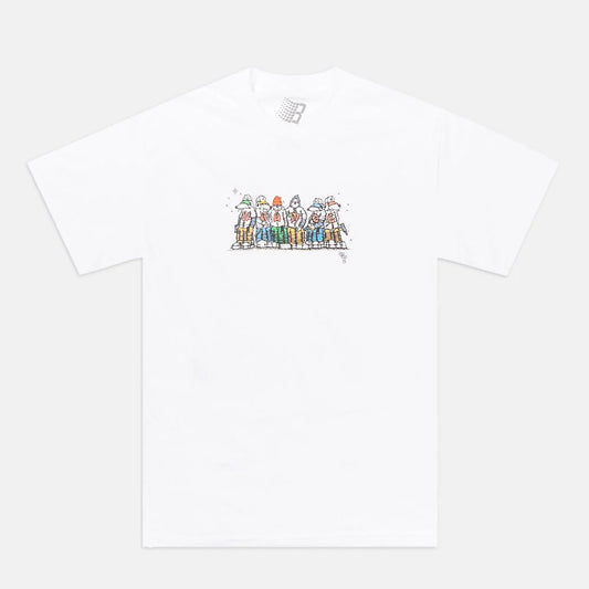 Bronze 56k - Dog Gang Tee - White