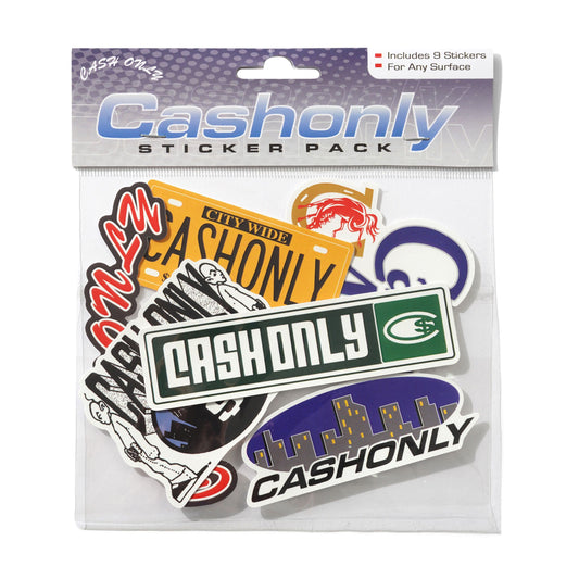 Cash Only - Drop 14 Sticker Pack - Assorted