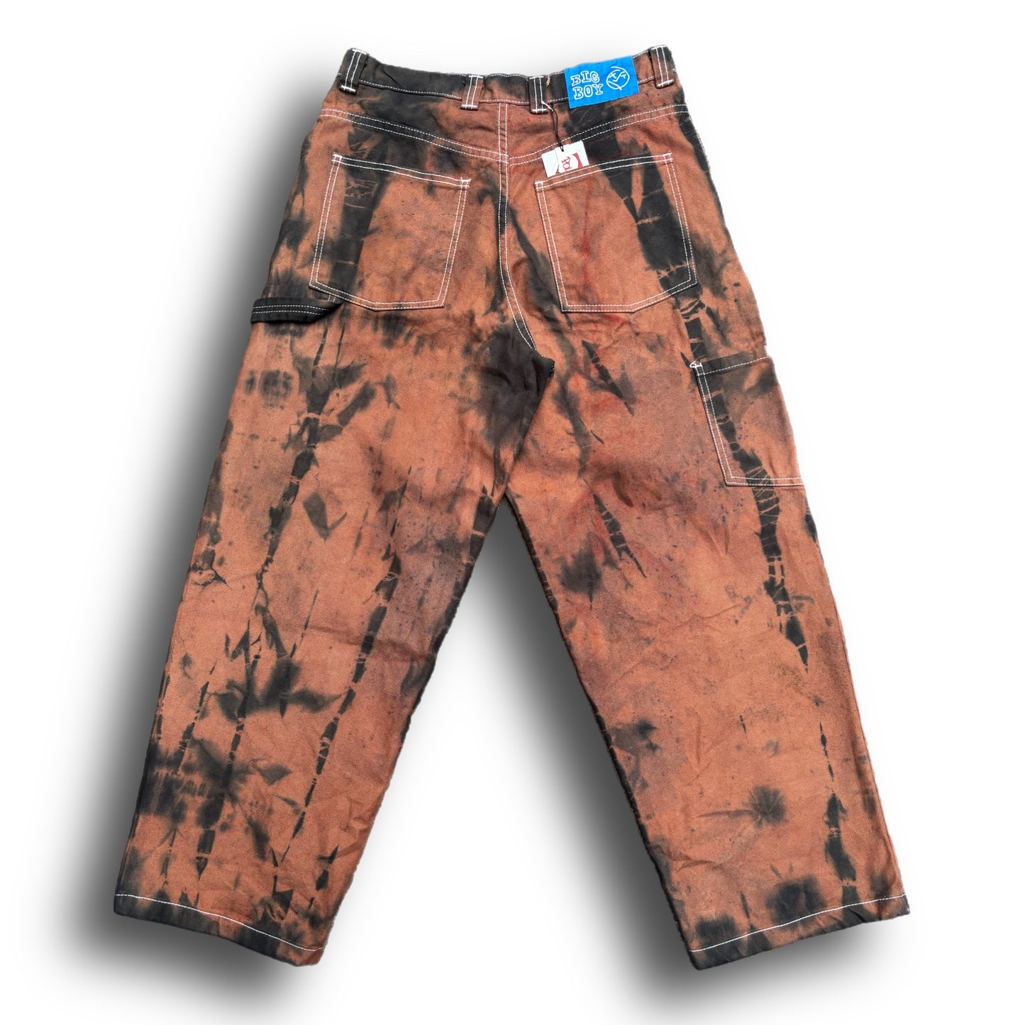 Polar Skate Co. - Big Boy Work Pants - Over Dyed - Brown/Black