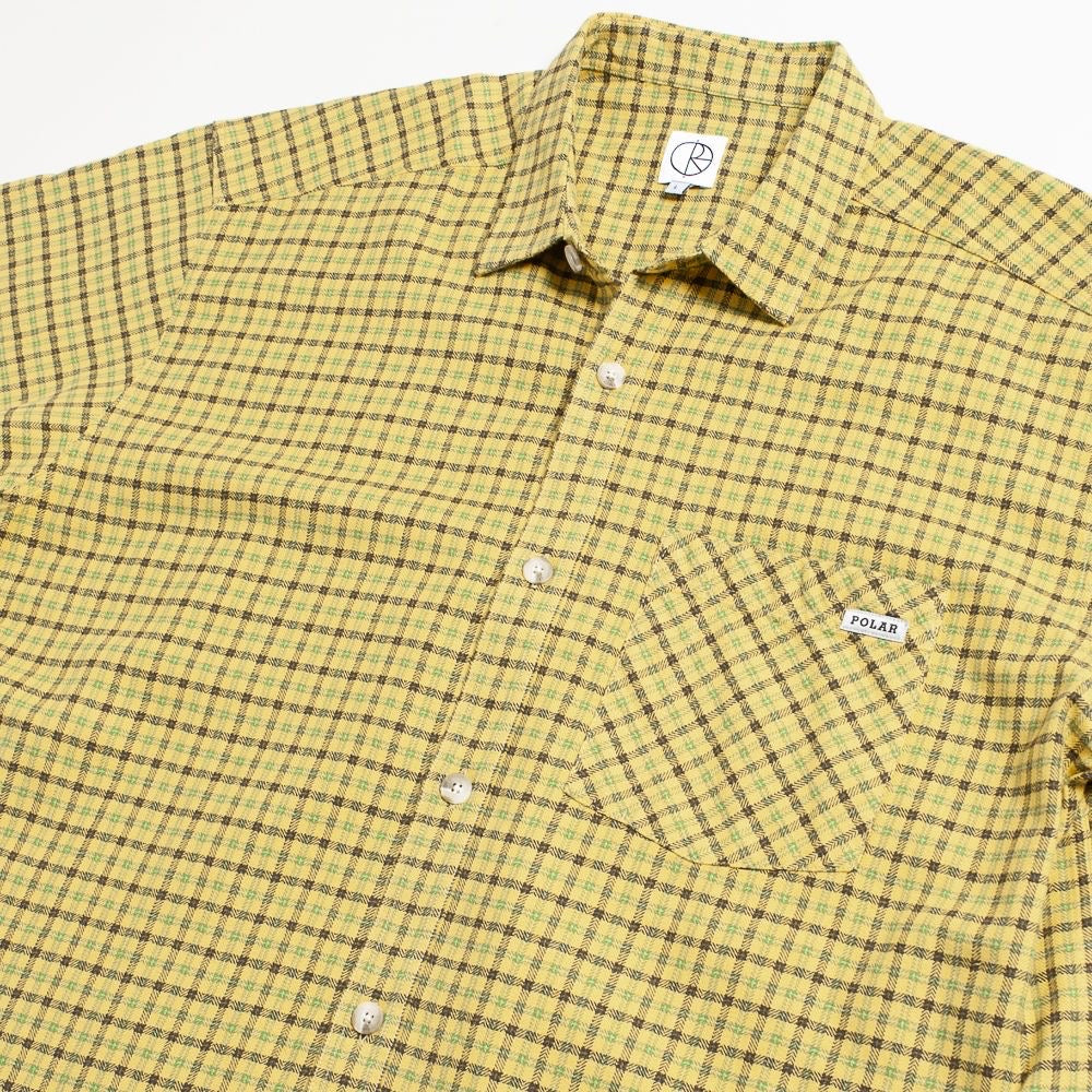 Polar Skate Co. - Mitchell Shirt Twill - Yellow