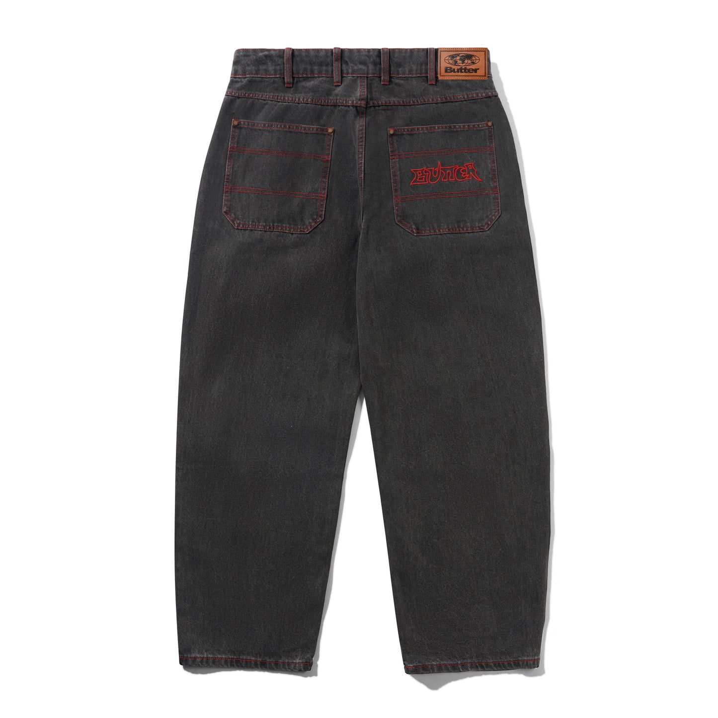 Butter Goods - Encounter Denim Jeans - Tinted Washed Black