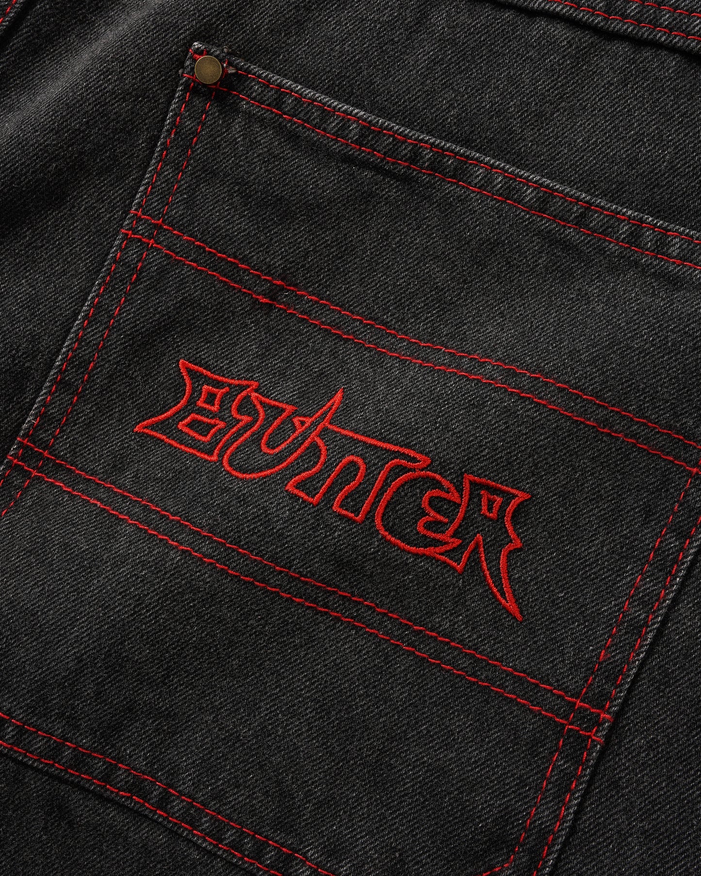 Butter Goods - Encounter Denim Jeans - Tinted Washed Black