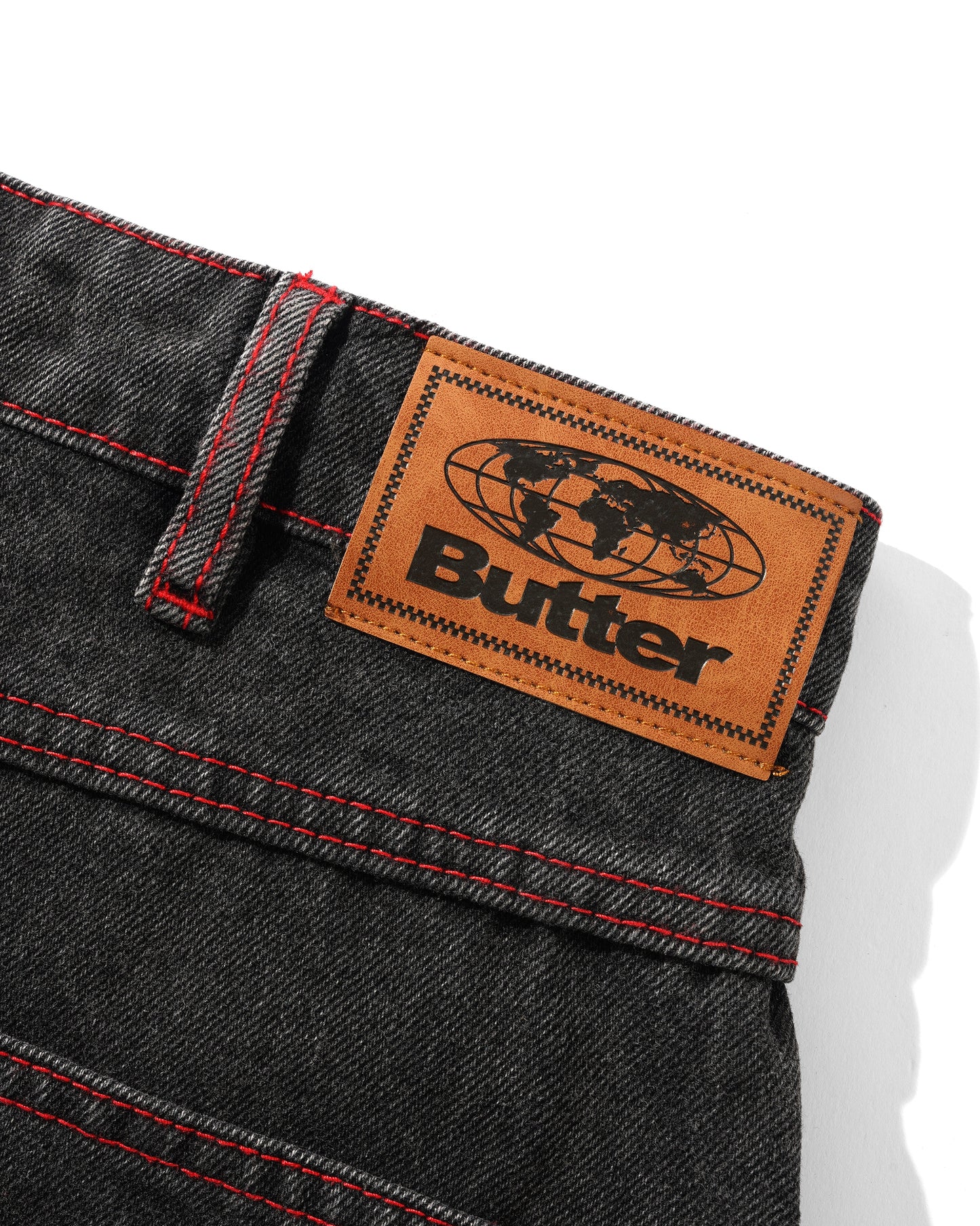 Butter Goods - Encounter Denim Jeans - Tinted Washed Black