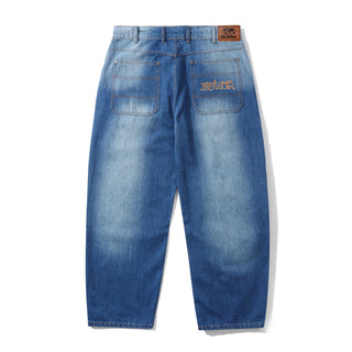 Butter Goods - Encounter Denim Jeans - Washed Slub Blue