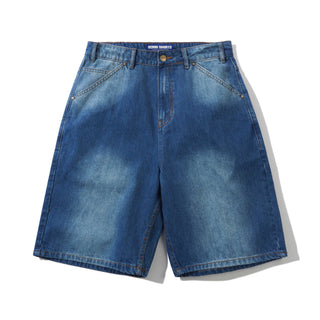 Butter Goods - Encounter Denim Shorts - Washed Slub Blue
