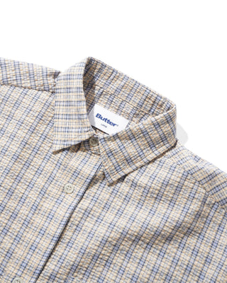 Butter Goods - Equipment S/S Shirt Blue Yellow