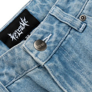 Welcome Skateboards - Immortal Loose Straight Fit Denim - Light Blue