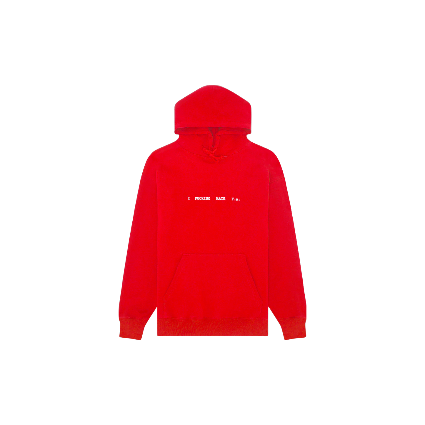 Fucking Awesome - Hate FA Hoodie - Red