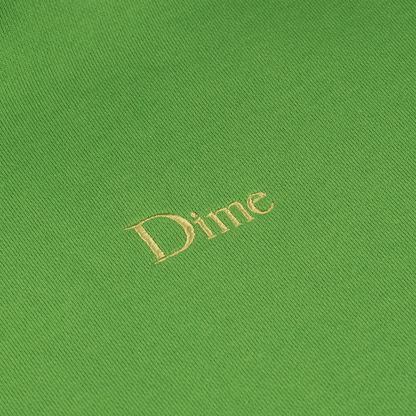 Dime - Classic Small Logo Hoodie - Kelly Green