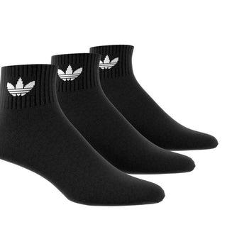 Adidas - Mid Crew Socks 3 Pairs Black