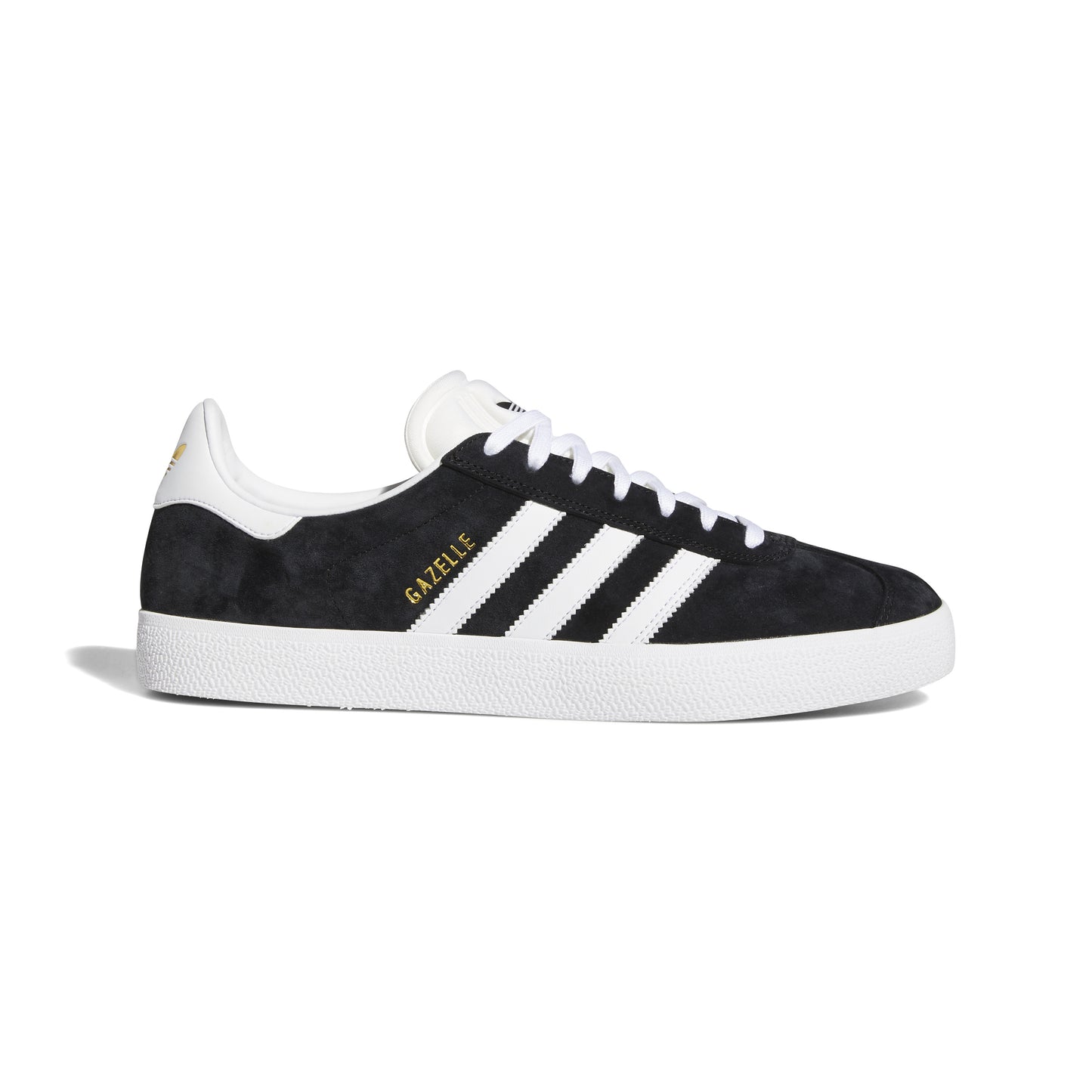 Adidas - GAZELLE ADV - Core Black / Cloud White / Gold Metallic