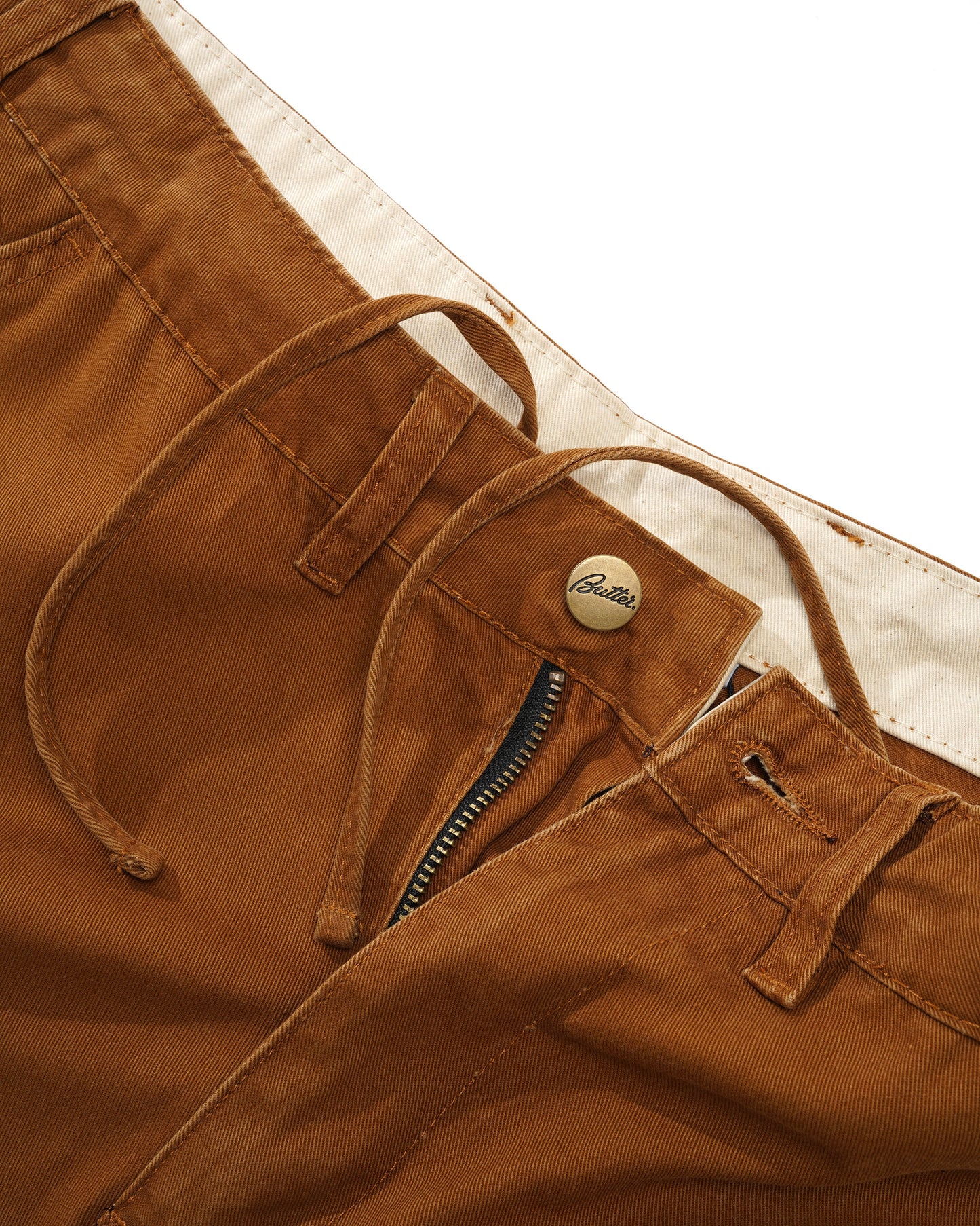 Butter Goods - Field Cargo Shorts - Washed Rust