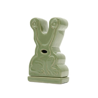 Butter Goods - Frog Ceramic Incense Holder Light Green
