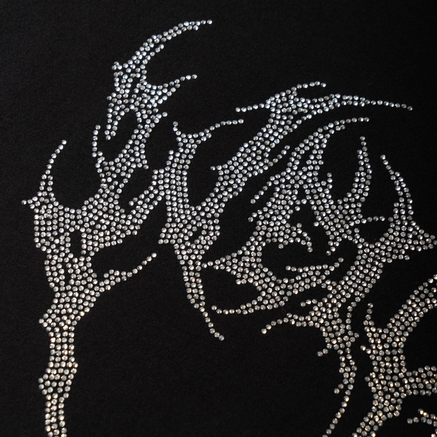 Welcome Skateboards - Glam Fang S/S Garment-Dyed Knit - Black