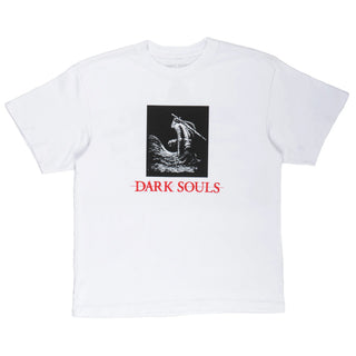 Welcome x Dark Souls - Grave Boxy Tee White