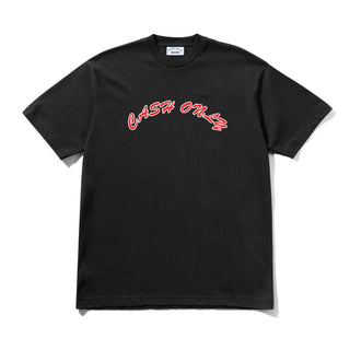 Cash Only - Grid Logo T-Shirt Black
