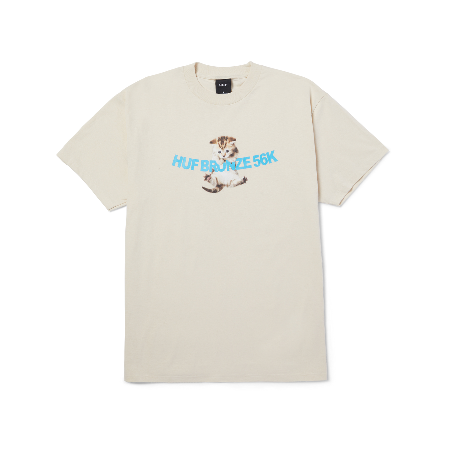 Huf x Bronze 56k - HANG IN THERE S/STEE - NATURAL