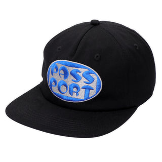 Pass~Port - Rounded Workers Cap Black
