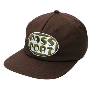 Pass~Port - Rounded Workers Cap Chocolate