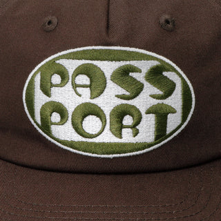 Pass~Port - Rounded Workers Cap Chocolate