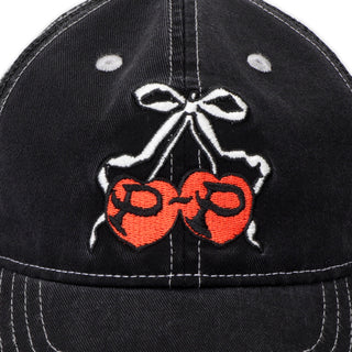 Pass~Port - Cherries Leagues Trucker Washed Black