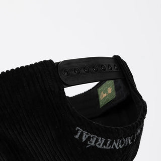 Dime - Cord Full Fit Cap - Black