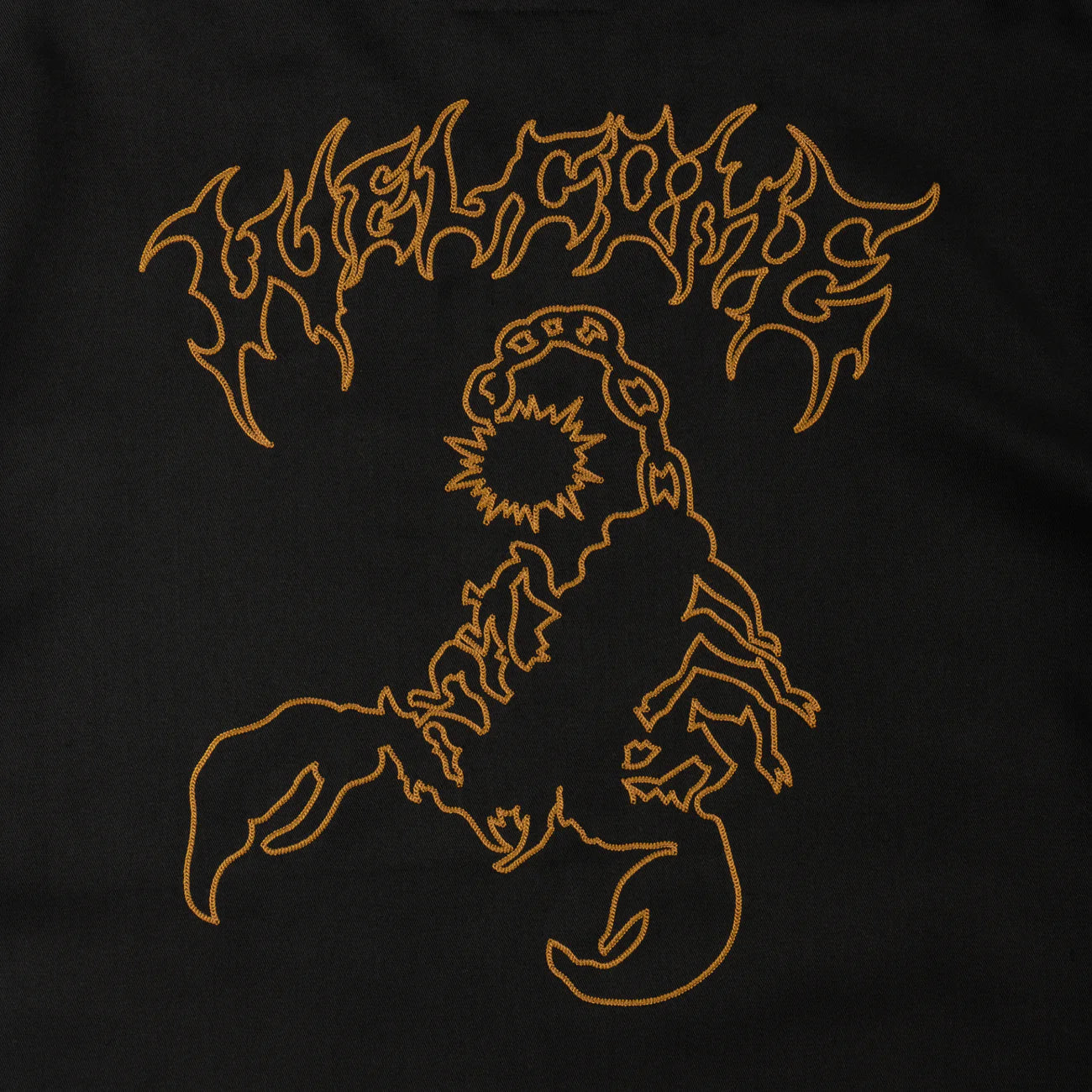 Welcome Skateboards - Venom Chain Stitch Workshirt - Black