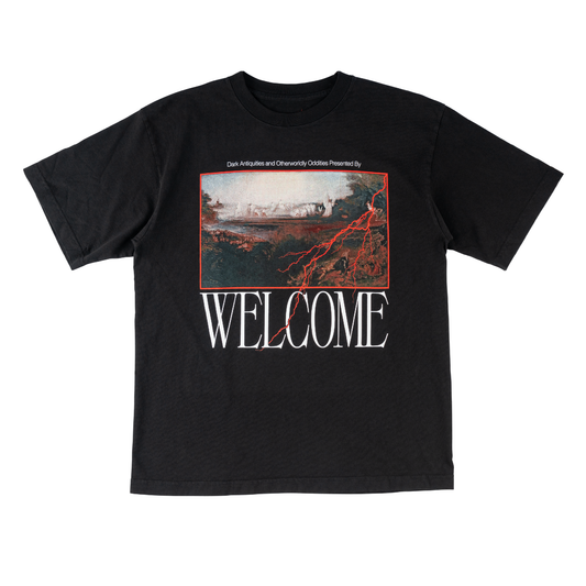 Welcome Skateboards - Antiquities Tee - Black