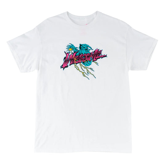 Welcome Skateboards - Magnetic T-Shirt - White