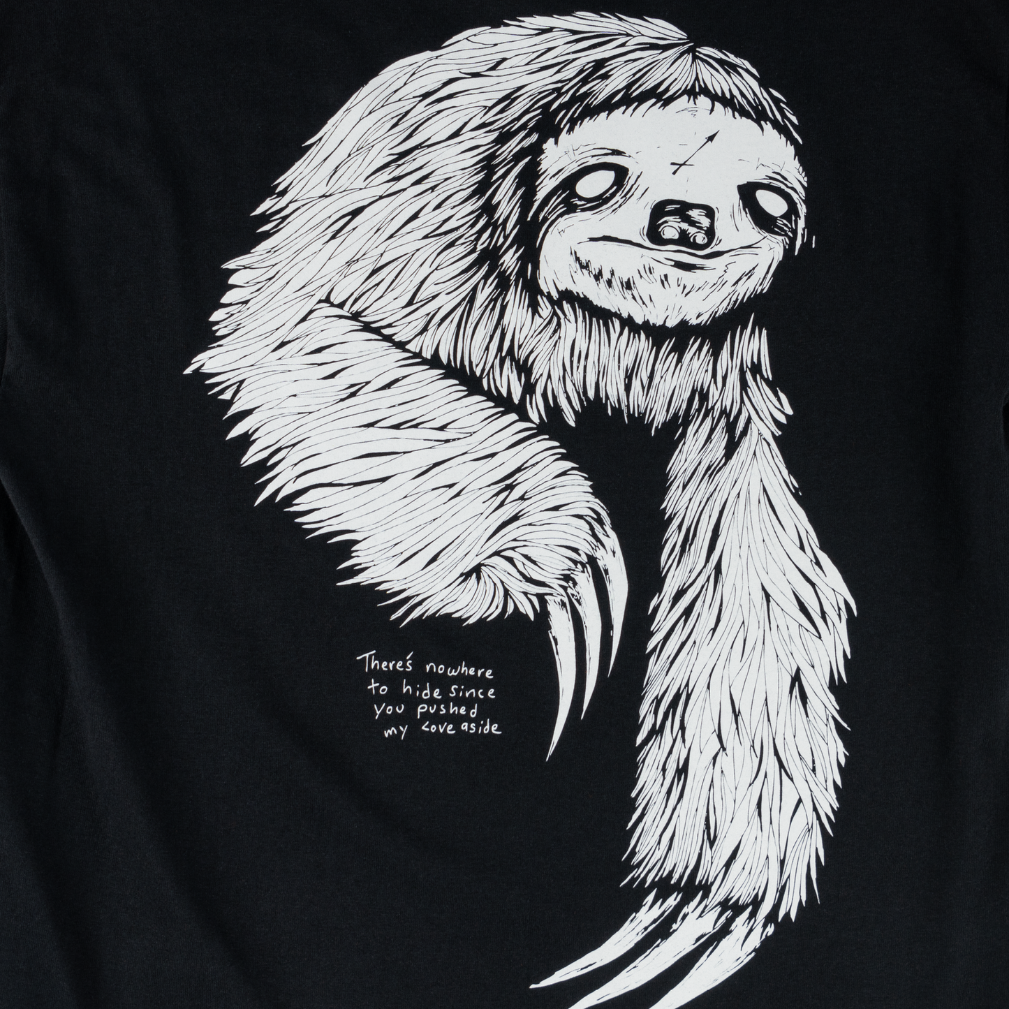Welcome Skateboards - Sloth Tee - Black/White