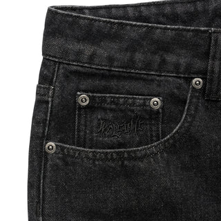 Welcome Skateboards - Immortal Loose Straight Fit Denim - Washed Black