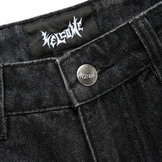 Welcome Skateboards - Immortal Loose Straight Fit Denim - Washed Black