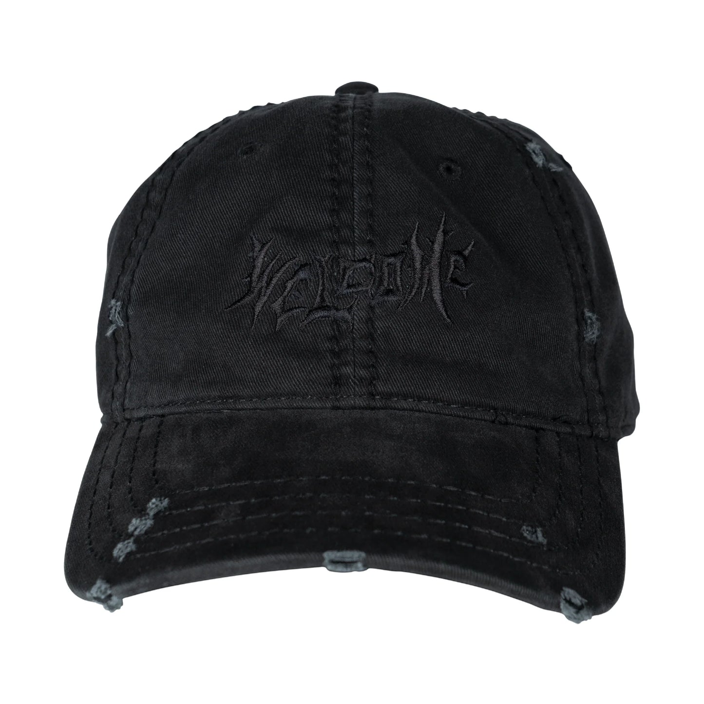Welcome Skateboards - Distressed Vamp Hat Black