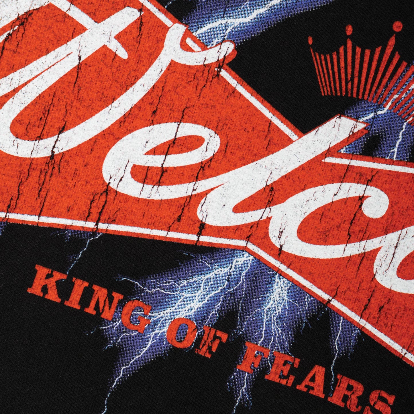 Welcome Skateboards - King Of Fears Boxy Garment-Dyed Tee Black