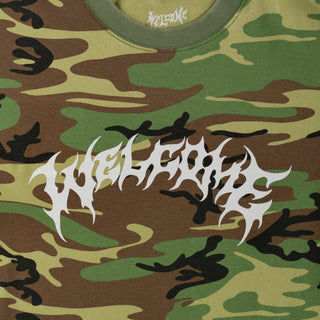 Welcome Skateboards - Barb Camo Garment-Dyed Tee