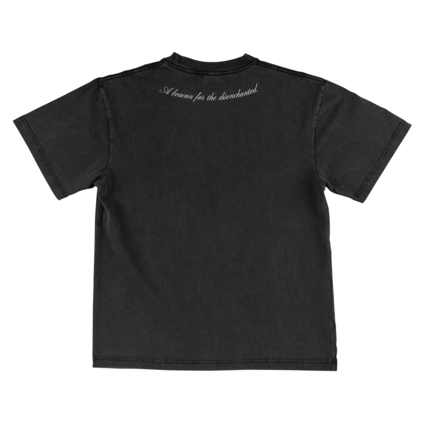 Welcome Skateboards - Chandelier Boxy Garment-Dyed Tee Vintage Black