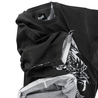 Welcome Skateboards - Archangel Overprint Tee Black