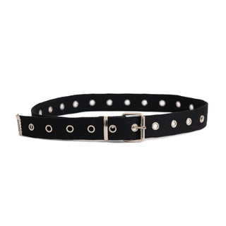 Hoddle - Eyelet Belt Black