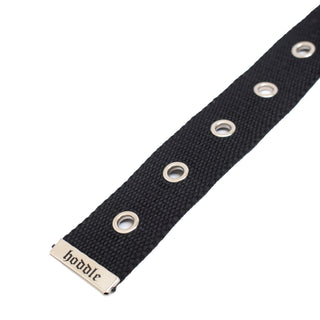 Hoddle - Eyelet Belt Black
