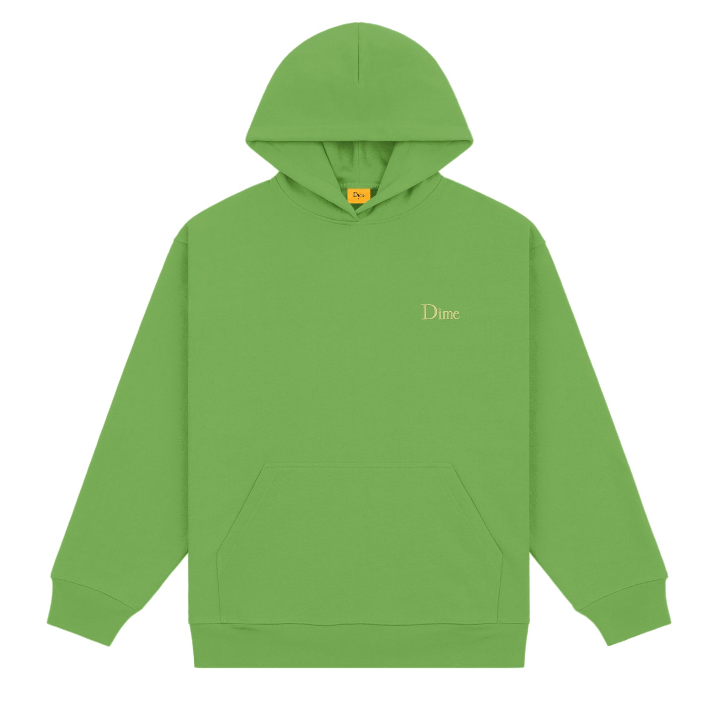 Dime - Classic Small Logo Hoodie - Kelly Green