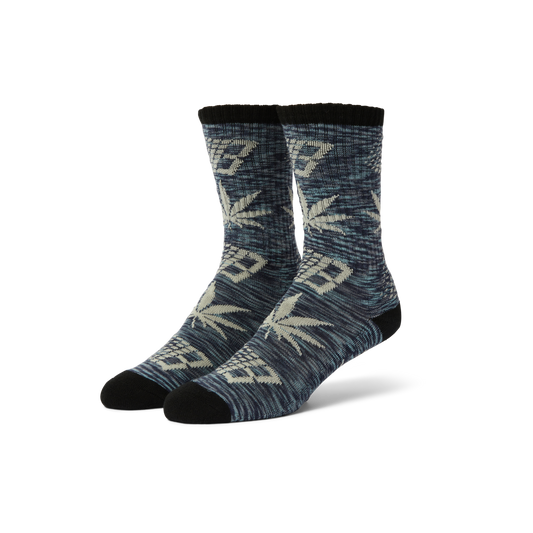Huf x Bronze 56k - PLANTLIFE MARLED SOCK - BLACK