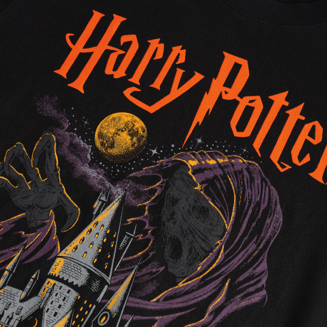 Welcome Skateboards x Harry Potter - Dementor Tee - Black