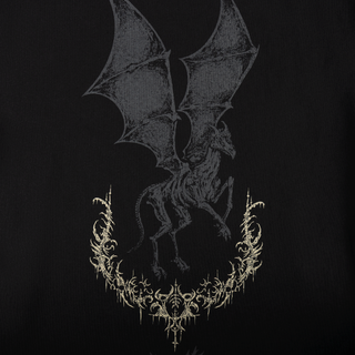Welcome Skateboards x Harry Potter - Thestral Tee - Black