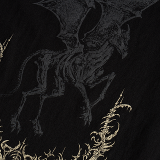 Welcome Skateboards x Harry Potter - Thestral Tee - Black