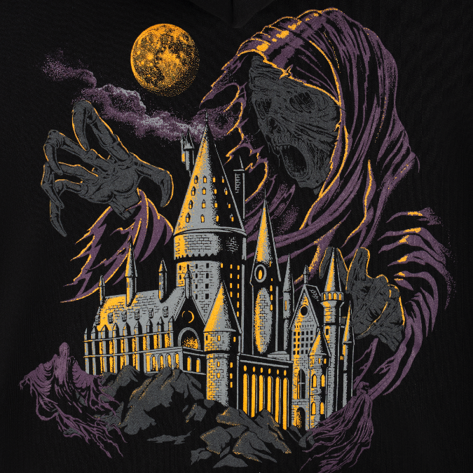 Welcome Skateboards x Harry Potter - Dementor Hoodie - Black