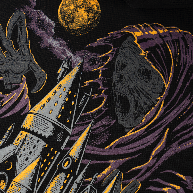 Welcome Skateboards x Harry Potter - Dementor Hoodie - Black